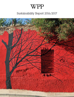 WPP Sustainability report 2016 cover