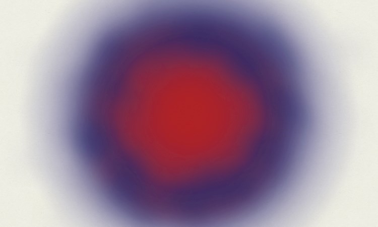 Blurry circle illustration