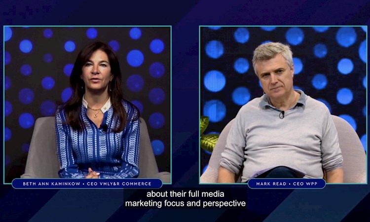 Mark Read, CEO, WPP in conversation with Beth Ann Kaminkow, CEO, VMLY&R Commerce