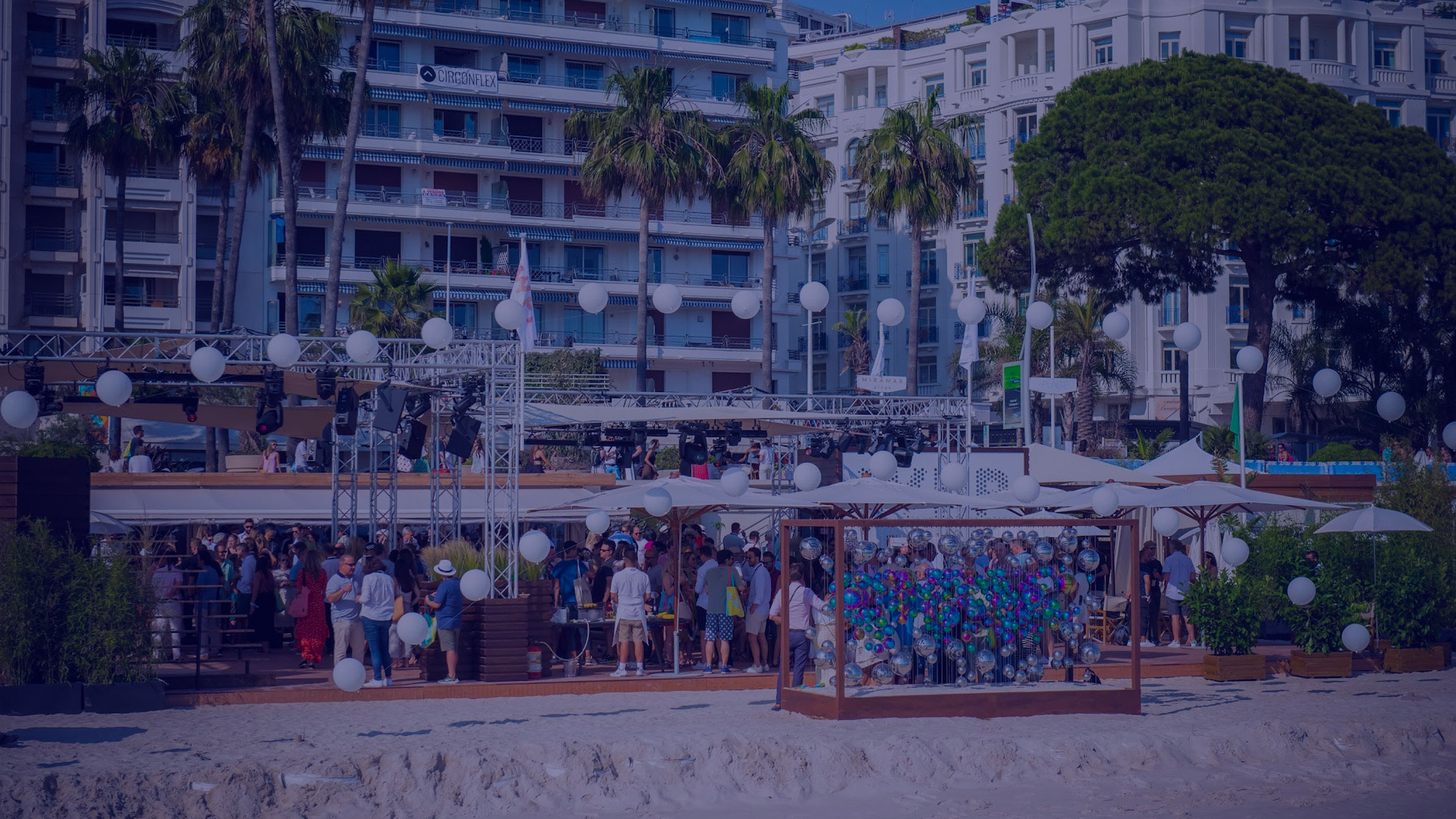 The WPP Beach at The Cannes Lions Festival of Creativity 2022 | WPP