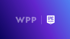 WPP and Epic Games logo lock up