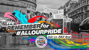 We remember for #ALLOURPRIDE campaign image by WPP Unite for Pride in London