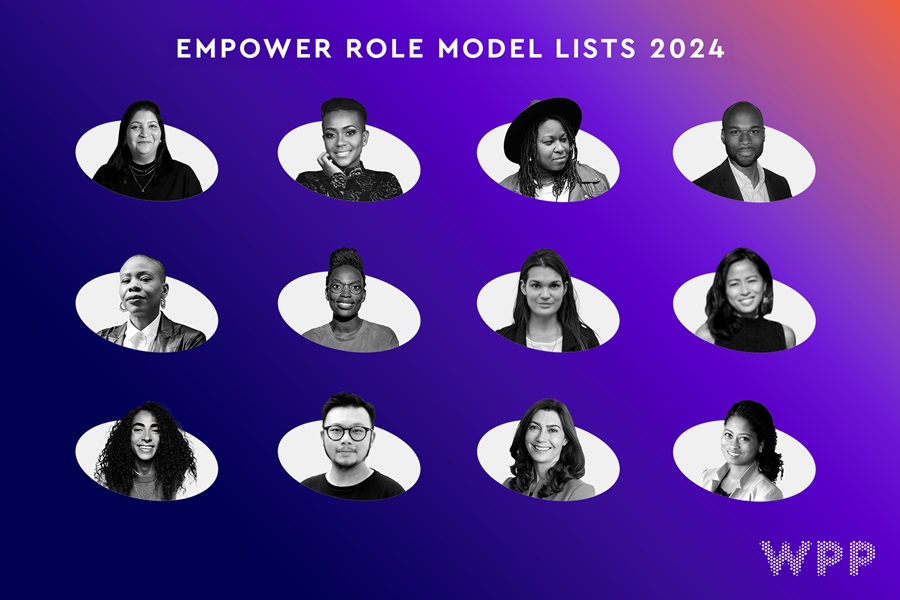 Headshots of the WPP leaders honoured in the 2024 Empower Role Model lists