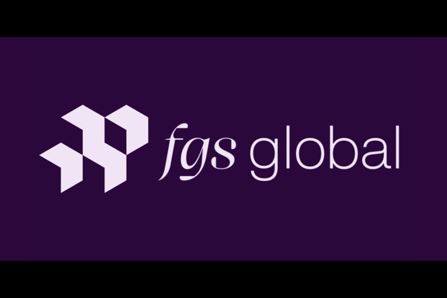 FGS Global logo on a dark purple background