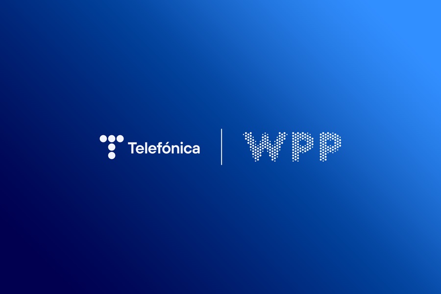Telefonica WPP logo lockup