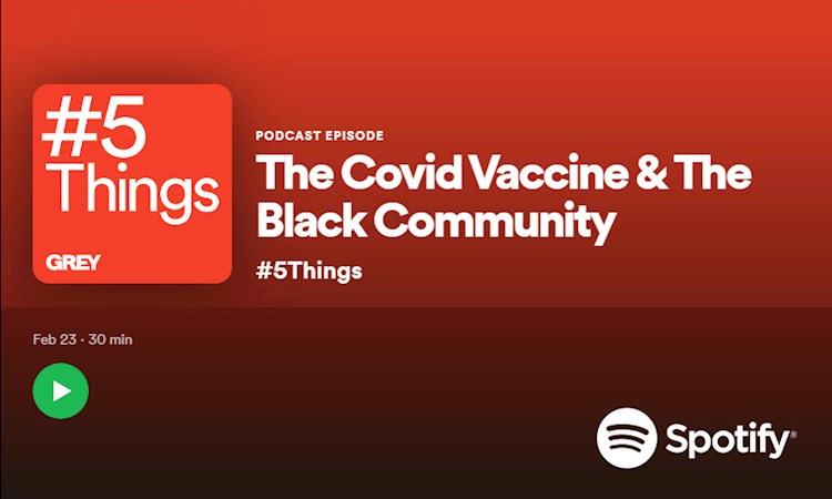 Spotify - The COVID vaccine in the black community
