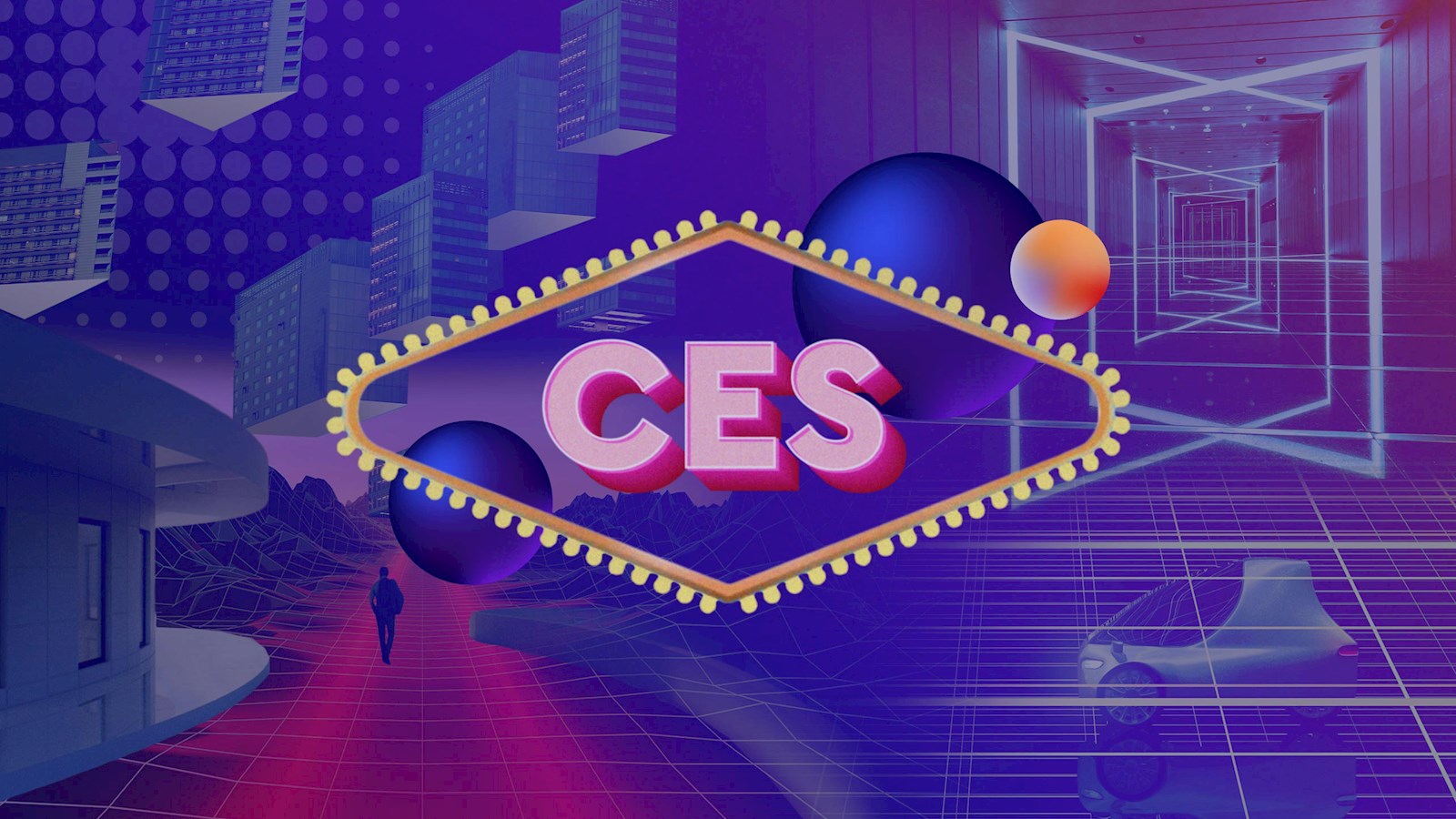 CES on Vegas Sign