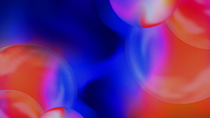 colourful spheres on an abstract background